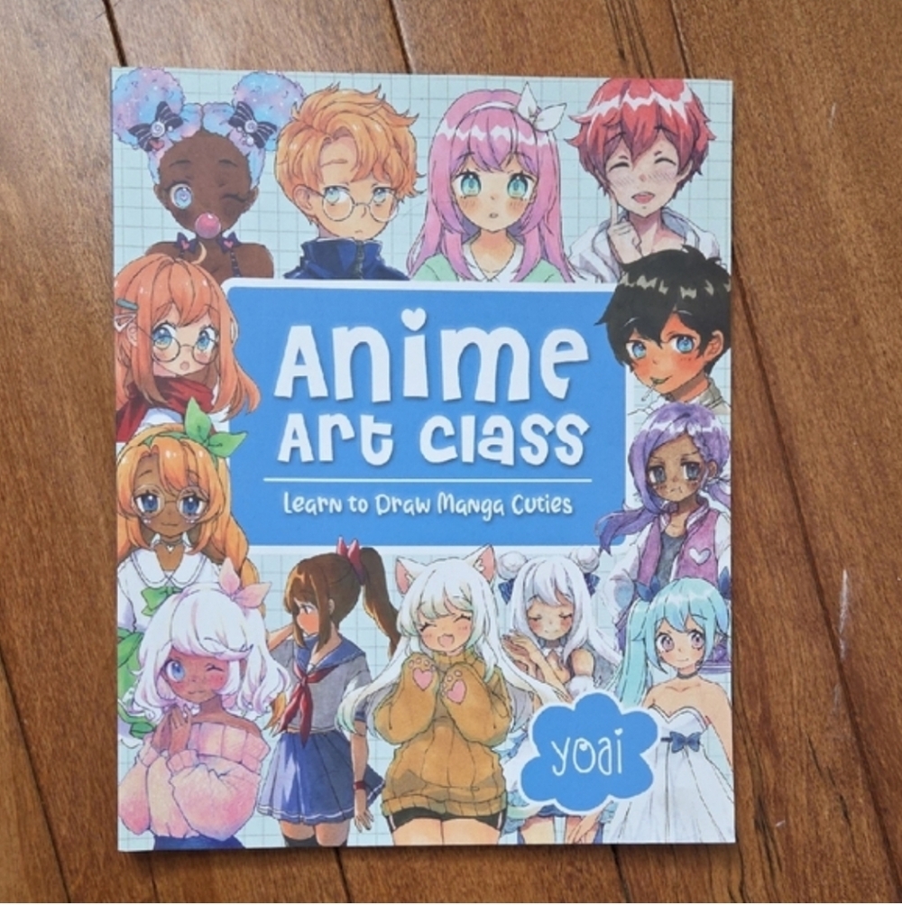 Anime Art Class Book - Learn To Draw Manga Cuties